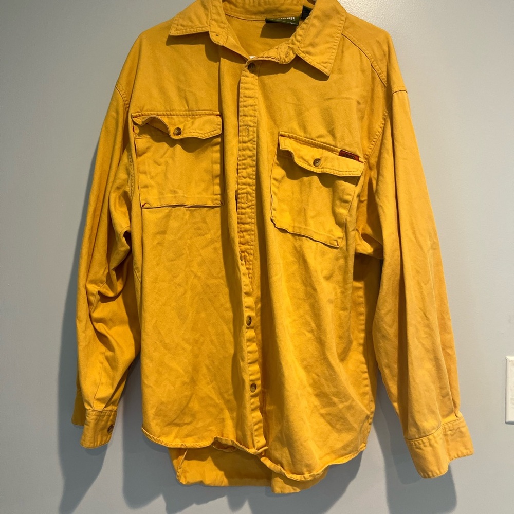 Jeep Yellow Lightweight Corduroy Jacket